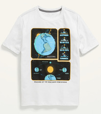 �������� Oldnavy Short-Sleeve Graphic Tee For Boys Color: Season