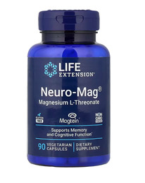 Life Extension, Neuro-Mag�, L-������� ������, 90 �������������� ������ (48 �� �